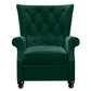 Kursi Diamond Button-Tufted Pushback Recliner