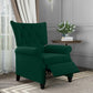 Kursi Diamond Button-Tufted Pushback Recliner