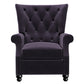 Kursi Diamond Button-Tufted Pushback Recliner