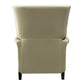 Kursi Diamond Button-Tufted Pushback Recliner