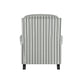 Chester Hill Transitional Rolled Arm Pushback Recliner