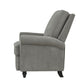 Chester Hill Transitional Rolled Arm Pushback Recliner