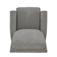 Chester Hill Transitional Rolled Arm Pushback Recliner