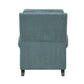 Chester Hill Transitional Rolled Arm Pushback Recliner