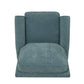Chester Hill Transitional Rolled Arm Pushback Recliner