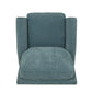 Chester Hill Transitional Rolled Arm Pushback Recliner