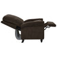 Chester Hill Transitional Rolled Arm Pushback Recliner