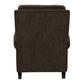 Chester Hill Transitional Rolled Arm Pushback Recliner