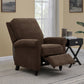 Chester Hill Transitional Rolled Arm Pushback Recliner