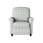 Chester Hill Transitional Rolled Arm Pushback Recliner