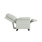 Chester Hill Transitional Rolled Arm Pushback Recliner