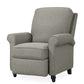 Chester Hill Transitional Rolled Arm Pushback Recliner
