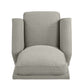 Chester Hill Transitional Rolled Arm Pushback Recliner