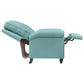Chester Hill Transitional Rolled Arm Pushback Recliner
