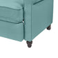 Chester Hill Transitional Rolled Arm Pushback Recliner