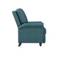 Chester Hill Transitional Rolled Arm Pushback Recliner