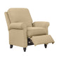 Chester Hill Transitional Rolled Arm Pushback Recliner