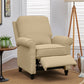 Chester Hill Transitional Rolled Arm Pushback Recliner