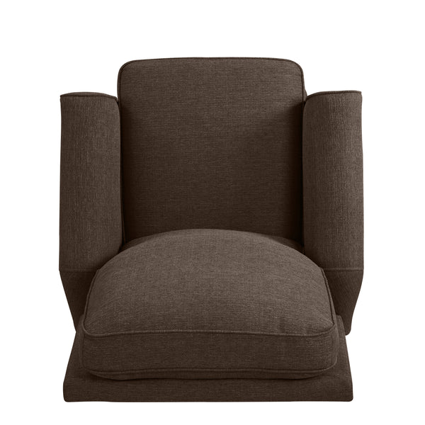 Chester Hill Transitional Rolled Arm Pushback Recliners (Set of 2)