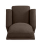 Chester Hill Transitional Rolled Arm Pushback Recliner