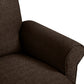 Chester Hill Transitional Rolled Arm Pushback Recliner