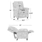 Chester Hill Rolled Arm Pushback Recliner