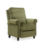 Chester Hill Transitional Rolled Arm Pushback Recliner