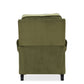 Chester Hill Transitional Rolled Arm Pushback Recliner