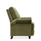 Chester Hill Transitional Rolled Arm Pushback Recliner