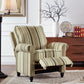 Chester Hill Rolled Arm Pushback Recliner