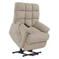 Cheraw Biscuit-Tufted Power Recline and Lift Chair