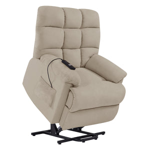 Cheraw Biscuit-Tufted Power Recline and Lift Chair