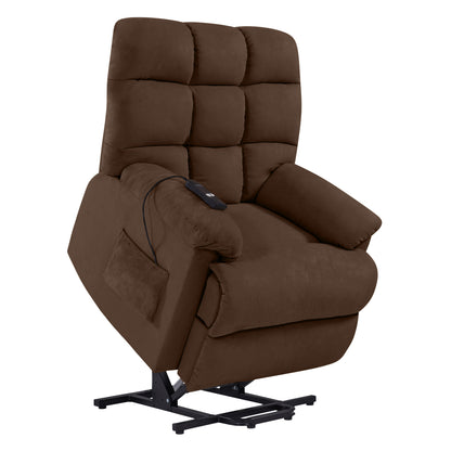 Cheraw Biscuit-Tufted Power Recline and Lift Chair