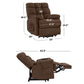 Cheraw Biscuit-Tufted Power Recline and Lift Chair