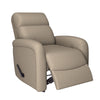 Tessa Rocker Recliner Chair - Light Gray Velour