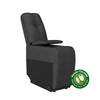 Gresham Modular Sofa Storage Console - Dark Gray Velour