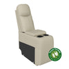 Kristyn Modular Sofa Power Storage Console - Almond PU