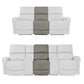 Knob Hill Bustle-Back Armless Wall-Hugger Recliner