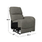 Knob Hill Bustle-Back Right-Arm Wall Hugger Recliner