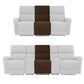 Knob Hill Bustle-Back Armless Wall-Hugger Recliner