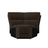 Knob Hill Modular Bustle-Back Wedge - Chocolate Brown Chenille