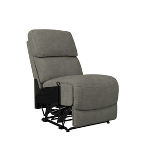 Knob Hill Bustle-Back Armless Wall-Hugger Recliner