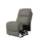 Knob Hill Bustle-Back Armless Wall-Hugger Recliner