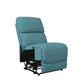 Knob Hill Bustle-Back Armless Wall-Hugger Recliner