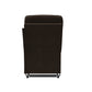 Knob Hill Bustle-Back Armless Wall-Hugger Recliner