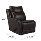 Kristyn Tufted-Back Left-Arm Wall Hugger Recliner