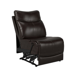 Kristyn Tufted-Back Armless Wall Hugger Recliner