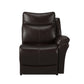 Kristyn Tufted-Back Right-Arm Wall-Hugger Recliner