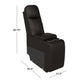 Kristyn Modular Sofa Power Storage Console