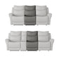 Kristyn Tufted-Back Armless Wall Hugger Recliner